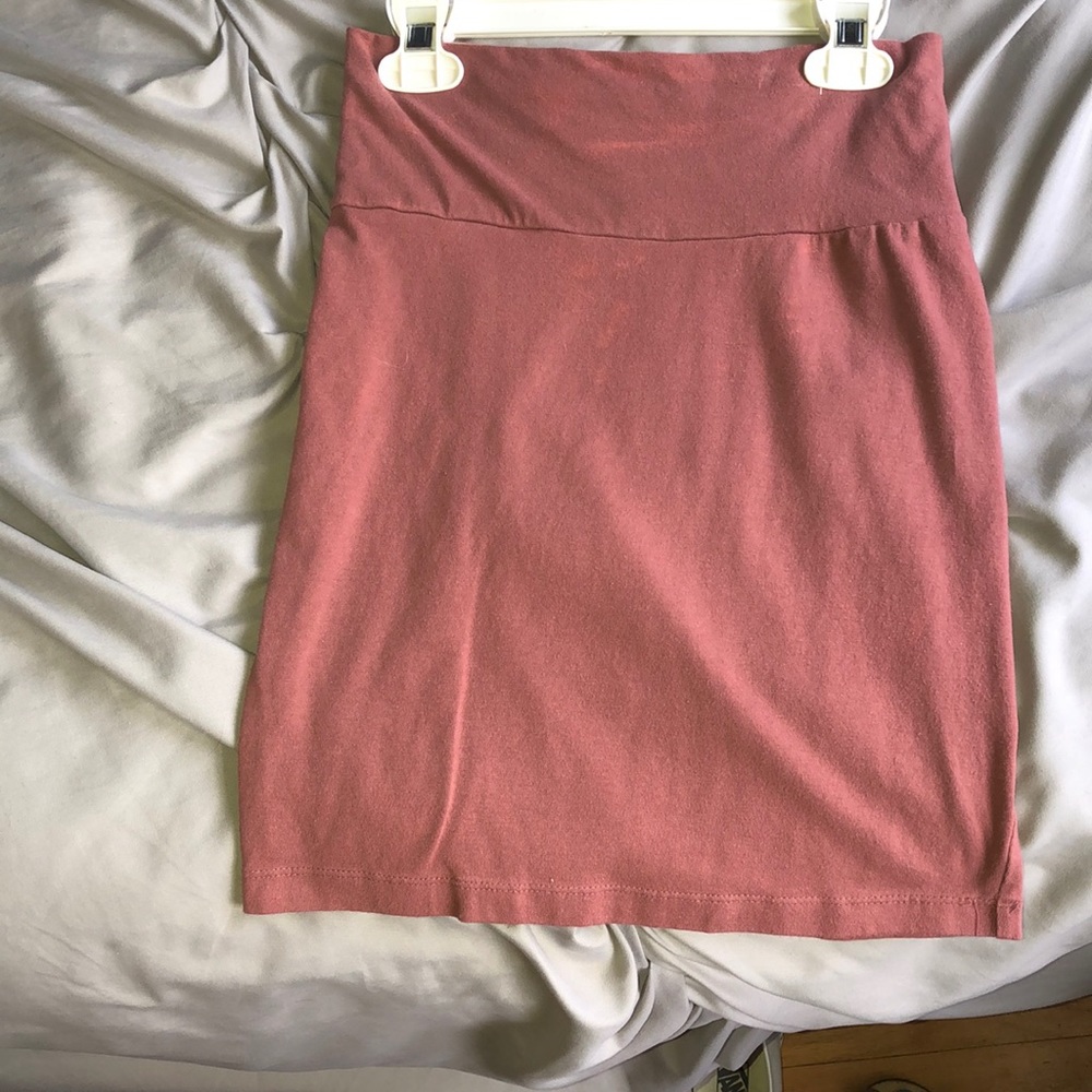 Charlotte Russe Mauve Bodycon Skirt